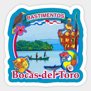 bastimentos panama Sticker